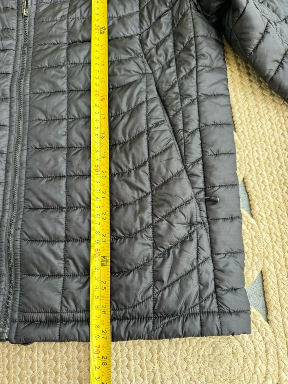 The North Face Black Quilted Insulated Puffer Jacket Men's Size M